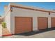 Attached garage with multiple bays, offering convenient parking and storage at 1800 Edmond St # 115, Las Vegas, NV 89146