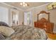 Comfortable bedroom with ample closet space and natural light at 20 Via Mantova # 306, Henderson, NV 89011