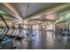 Well-equipped gym with treadmills, weights, and plenty of open space for exercise at 20 Via Mantova # 306, Henderson, NV 89011
