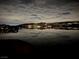 Lake Las Vegas skyline at night, reflected across the calm lake surface at 20 Via Mantova # 306, Henderson, NV 89011