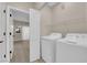 Bright laundry room with modern washer and dryer units at 2007 Cutlass Dr # 0, Henderson, NV 89014
