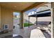 Covered patio with built in hot tub, and gazebo over artificial turf at 2796 Sipe Springs St, Las Vegas, NV 89142