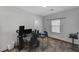 This bedroom offers a comfortable workspace with a modern computer setup at 2796 Sipe Springs St, Las Vegas, NV 89142