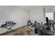Bedroom featuring a desk with a keyboard and black office chair for workspace at 2796 Sipe Springs St, Las Vegas, NV 89142