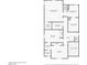 Second floor plan features primary bedroom, bathrooms, laundry room, and bedrooms at 2796 Sipe Springs St, Las Vegas, NV 89142