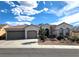 Beautiful single-Gathering home featuring a tile roof and well-maintained desert landscaping at 2809 Winslow Springs Dr, Henderson, NV 89052