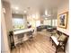 Bright, open-concept living space with a seamless flow from the kitchen to the living area at 2809 Winslow Springs Dr, Henderson, NV 89052