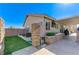 Backyard featuring a partial view of the home's exterior, landscaping and other hardscaping at 444 Flores Cir, Las Vegas, NV 89123