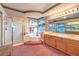 Bright bathroom with double vanity, glass shower, and large soaking tub at 4471 Borrego Springs Way, Las Vegas, NV 89129