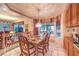 Bright breakfast nook with natural light, cabinets and open floor plan at 4471 Borrego Springs Way, Las Vegas, NV 89129