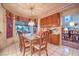 Charming dining nook with lots of natural light and breakfast bar at 4471 Borrego Springs Way, Las Vegas, NV 89129