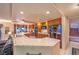 Spacious kitchen area featuring tile countertops and flooring with wooden cabinetry at 4471 Borrego Springs Way, Las Vegas, NV 89129
