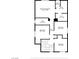 Second floor floor plan featuring primary bedroom with walk-in closet, three bedrooms, and three bathrooms at 4846 Lone Grove Dr, Las Vegas, NV 89139