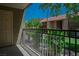 Open patio with trees and views of the complex at 4980 Indian River Dr # 447, Las Vegas, NV 89103