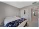 Bedroom with a closet and soft lighting; offers carpeted floors and closet space at 5269 Silver Branch Ave, Las Vegas, NV 89118