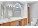 Bright bathroom featuring double sinks, vanity, and ample lighting at 534 Rancho Del Mar Way, North Las Vegas, NV 89031