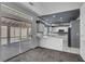 Contemporary kitchen with white cabinetry and stainless appliances at 534 Rancho Del Mar Way, North Las Vegas, NV 89031