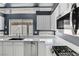 Bright kitchen features stainless steel appliances and a sleek countertop at 534 Rancho Del Mar Way, North Las Vegas, NV 89031