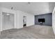 Spacious living room with a view to the bedroom at 534 Rancho Del Mar Way, North Las Vegas, NV 89031