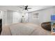 Bonus room with neutral walls, a ceiling fan, and a carpet at 5631 Hill Cliff Ct, North Las Vegas, NV 89031