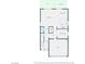 Detailed floor plan showcasing layout of main floor including living spaces, kitchen, and bath at 5631 Hill Cliff Ct, North Las Vegas, NV 89031