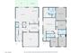 Detailed floor plan showcasing the layout of the home's two floors, including living spaces, bedrooms, and amenities at 5631 Hill Cliff Ct, North Las Vegas, NV 89031