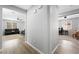 Hallway showcasing open floorplan with a living room and office area, enhancing spaciousness at 5631 Hill Cliff Ct, North Las Vegas, NV 89031