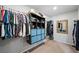 Walk-in closet with ample storage space at 5631 Hill Cliff Ct, North Las Vegas, NV 89031