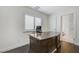 Office space with a large desk, hard wood floors and natural light at 6205 Windy Oaks Ct, Las Vegas, NV 89139