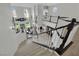 Grand staircase with white banister leading to a living area and offering views of the entry at 7211 Heggie Ave, Las Vegas, NV 89131