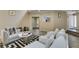 Stylish living room with luxury furnishings and wood floors at 7217 Mission Hills Dr, Las Vegas, NV 89113