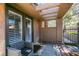 Cozy outdoor patio with seating, offering a serene and private space to relax and unwind at 7217 Mission Hills Dr, Las Vegas, NV 89113