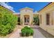 Beautiful single-story home featuring desert landscaping, walkway, and a charming front entrance at 10562 Cerotto Ln, Las Vegas, NV 89135