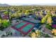 Well-maintained tennis and pickleball courts, providing residents with opportunities for active recreation at 10562 Cerotto Ln, Las Vegas, NV 89135