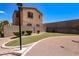A large turf area is perfect for outdoor activities surrounded by a brick wall at 1316 Oak Village Ave, Las Vegas, NV 89183