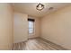 Cozy bedroom featuring natural light and modern flooring at 1723 Anchor Dr, North Las Vegas, NV 89032