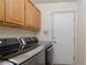 Functional laundry area with modern washer and dryer at 1723 Anchor Dr, North Las Vegas, NV 89032