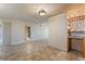 Spacious living area with tile floors and views into other rooms in the home at 2486 Sabado St, Las Vegas, NV 89121