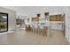 Spacious, modern kitchen with an expansive island and seating at 2621 Spalding Dr, Las Vegas, NV 89134