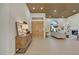 Bright living room features a decorative fireplace, natural light, and elegant furnishings at 2621 Spalding Dr, Las Vegas, NV 89134