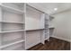 Walk-in closet with custom shelving and ample storage space for organization at 2909 Gilmary Ave, Las Vegas, NV 89102