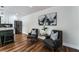 Comfortable living room features stylish seating and decor with a kitchen view at 2909 Gilmary Ave, Las Vegas, NV 89102