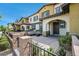 Charming two-story home with a well-manicured front yard and inviting entrance at 3179 Mura Del Prato Ave, Henderson, NV 89044