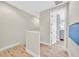 Hallway featuring hardwood floors and neutral wall colors at 3179 Mura Del Prato Ave, Henderson, NV 89044
