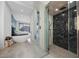 Luxurious primary bathroom features a soaking tub, glass-enclosed shower, and an ensuite with serene views at 383 Solitude Peak Ln, Henderson, NV 89012