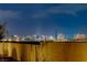 Expansive city skyline view at night at 3906 Jacob Lake Cir, Las Vegas, NV 89118
