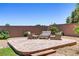 Brick patio with a seating area offers a relaxing outdoor space at 3906 Jacob Lake Cir, Las Vegas, NV 89118