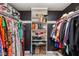 Spacious walk-in closet with organized shelving and ample storage for clothes and accessories at 3950 Candleglow Ct, Las Vegas, NV 89147