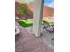 Serene backyard featuring pavers, rocks, and artificial turf, ideal for relaxation and outdoor enjoyment at 5627 Spanish Valor Rd, Las Vegas, NV 89135