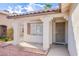 Charming covered front porch of a well-maintained single-story home at 6274 Elderberry Wine Ave, Las Vegas, NV 89142